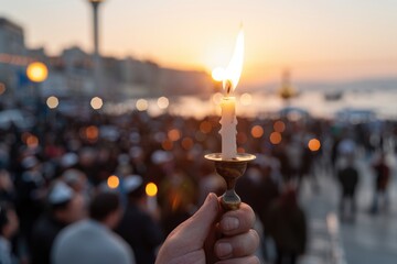 Yom HaShoah: Holocaust Memorial Day, Jewish remembrance, six million victims, historical reflection, genocide commemoration, cultural preservation, solemn tribute, collective memory, Jewish legacy.