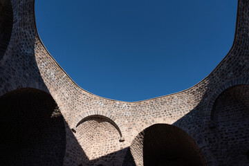 Yağıbasan Madrasah Courtyard from Below