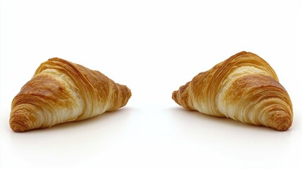 Baking fresh croissants bakery food photography bright studio close-up culinary arts