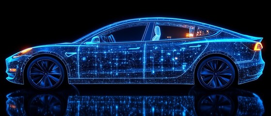 Electric Car's Digital Anatomy