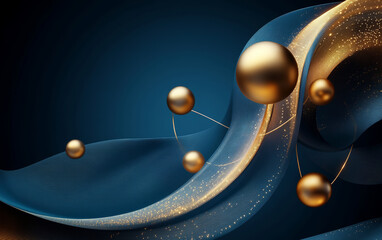 Abstract future technology business context