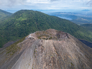 aerial view, volcanoes, central america, rainforest, coffee plantations, agriculture, altitude, birds eye view, blue sky, coffee region, colombia, costa rica, crater lake, deforestation, destination,  © Elena Berd