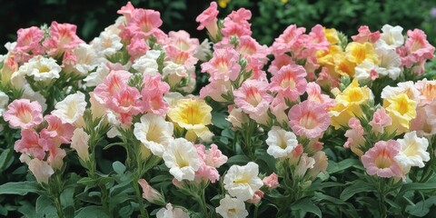 Colorful Snapdragon Blossoms