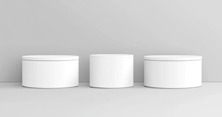 Blank Cylindrical Containers