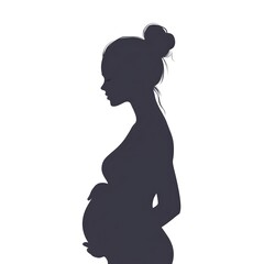 Expecting beauty illuminated by the soft glow of anticipation during a quiet moment of reflection