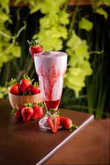 strawberry milkshake