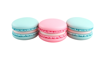 Macarons, pastel, dessert, sweets, baking, treats, cookie, confectionery, cut out transparent