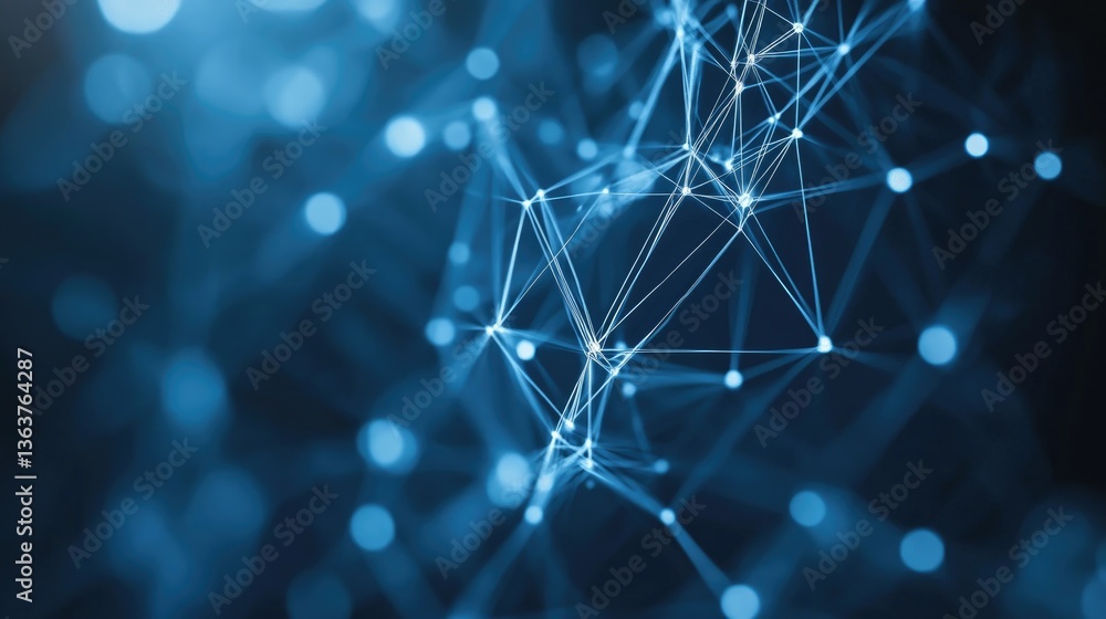 Poster next-gen blockchain ai integration with smart contract automation, secure crypto wallets, and decent