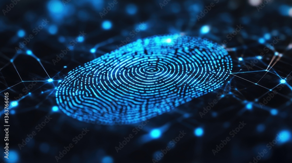 Poster secure digital banking interface with ai-driven fraud detection, biometric authentication, and real-