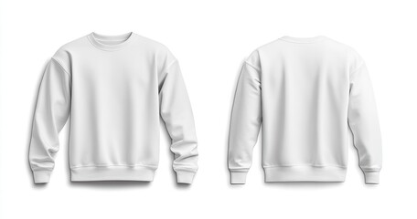 Blank Crewneck Sweatshirt Mockup