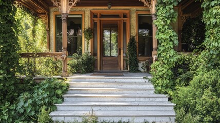 A_Western-style_porch_with_an_e