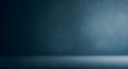 Dark Blue Concrete Studio Background