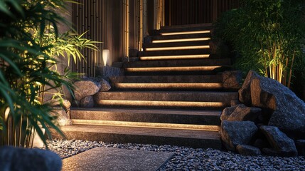 A_Zen-inspired_staircase_with_s