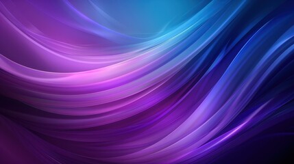 Obraz premium A rich dark blue and purple gradient creates a stunning backdrop, perfect for web banners with ample copy space.