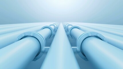 Explore the sleek design of industrial lines amidst a bustling city, perfect for transport enthusiasts and urban planners.