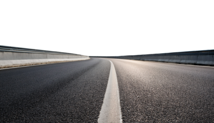 Open Road Perspective A Highway Journey