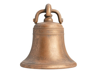 Fototapeta premium Vintage Bronze Bell with Decorative Handle Design