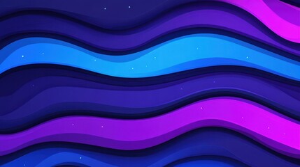 Dive into a stunning blend of blue and purple wavy shapes, perfect for a futuristic design that catches the eye.