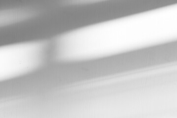 Wall interior background, studio  and backdrops show products. with shadow from window color white and grey. background for text insertion and presentation product 