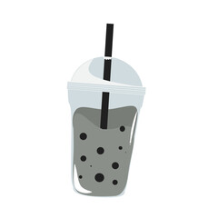 Illustrasion of a bubble tea drink