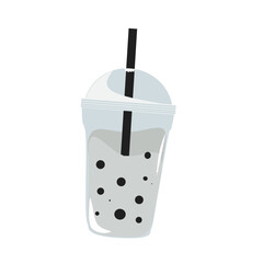 Illustrasion of a bubble tea drink