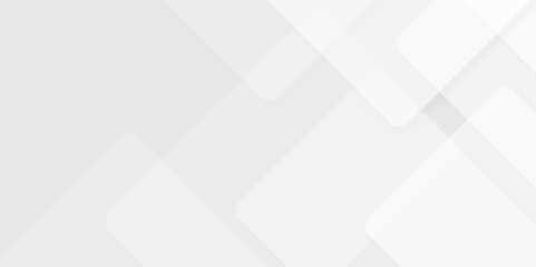 Abstract White Geometric Background with Overlapping Squares. Professional Business and Corporate Abstract White Background. White. Vector. 