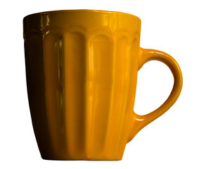 ceramic mug isolated