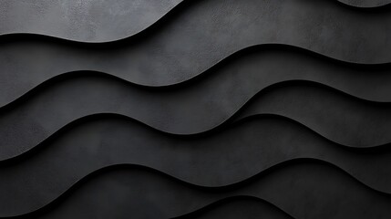 Obraz premium Abstract Dark Wavy Texture Background Design With Random Pattern