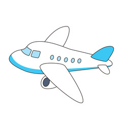 飛行機のイラスト