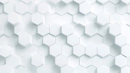 Fototapeta premium Abstract geometric pattern white background