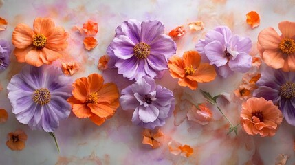 NatureFlorals Dreamy Floral View Scattered Aesthetic