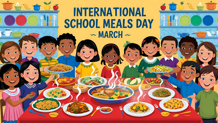  Celebrate International School Meals Day this March and raise awareness about the importance of nutritious school meals.
