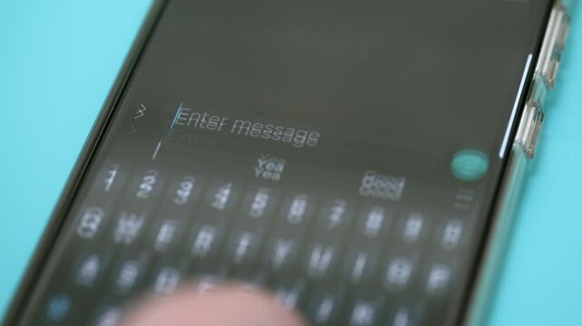 i'm engaged, Text message, typing texting mobile phone