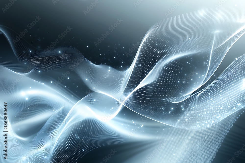 Poster a stylish futuristic design with sharp angles and smooth gradients.