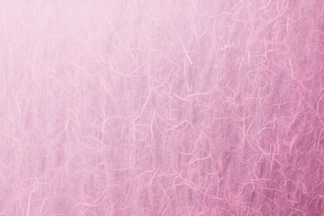 ピンク色の和紙のテクスチャ