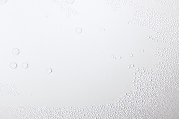 白背景に水滴