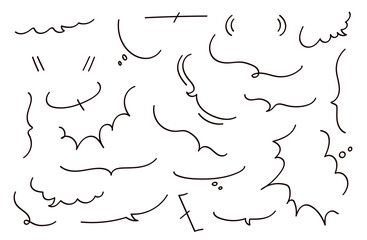 手描きのイラストセット