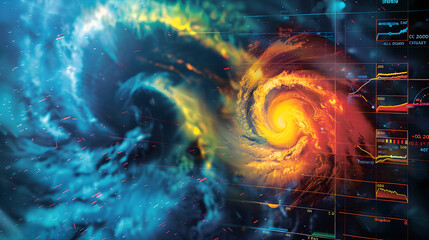 Cutting-Edge Year-Round Storm Tracker Display Presenting Detailed Weather Conditions