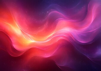 Obraz premium Abstract digital art depicts colorful swirling waves with luminosity