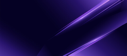 Fototapeta premium Purple glowing lines purple black luxury gradient background, abstract diagonal elegant background vector for branding presentation