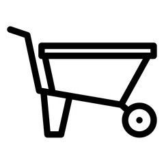 wheelbarrow icon