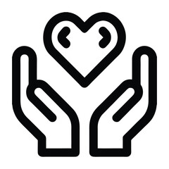 Obraz premium heart, love, hand, valentine, hands, symbol