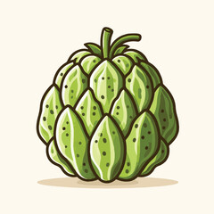 food, fruit, sweet, cherimoya, green, fresh, tropical, organic, ripe, healthy, annona, exotic, custard, background, isolated, white, raw, diet, half, custard apple, natural, delicious, seed, dessert, 