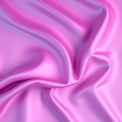 Fototapeta premium Pink tuquoise silk satin. Gradient. Wavy folds. Shiny fabric surface. Beautiful purple teal background with space for design.