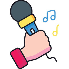 Karaoke Sticker