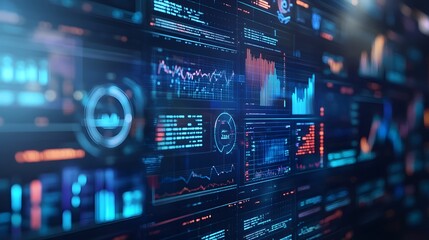 Ai-driven financial analytics and data visualization in business environments