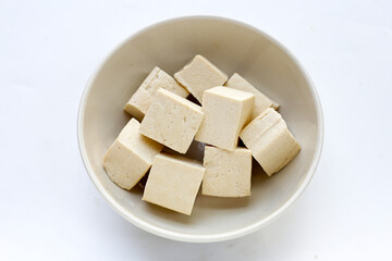 Soy tofu cubes, Tofu soy bean curd