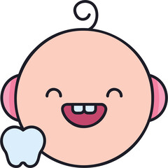 Baby Dental Sticker