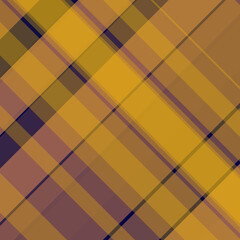 Abstract plaid pattern in shades of yellow, gold, and purple, graphic design, diagonal lines, modern background