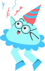 Shape Character Illustration